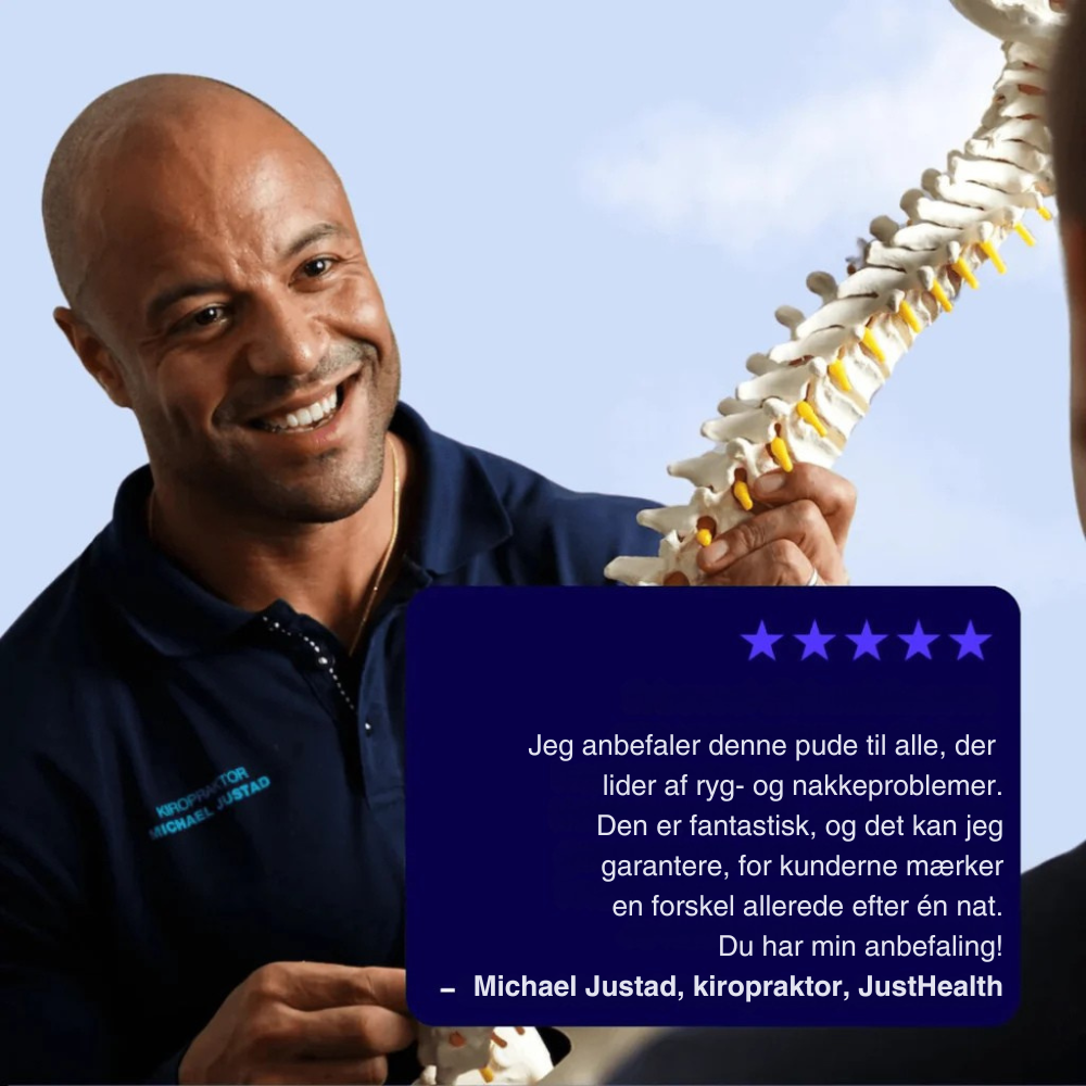 NordStöd Kudde™ - Optimal Nackstöd för En God Natts Sömn