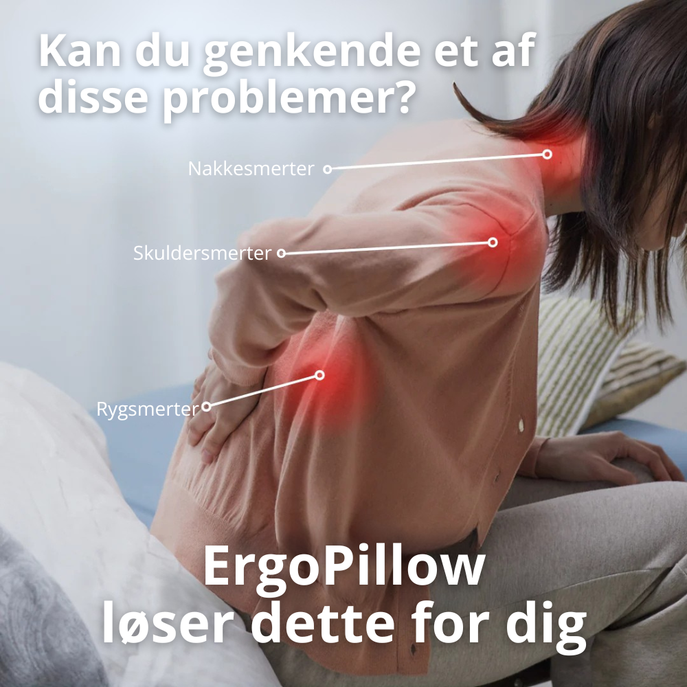 NordStöd Kudde™ - Optimal Nackstöd för En God Natts Sömn