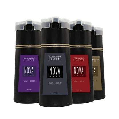 Nova Hair- Gråhårschampo för snabb täckning