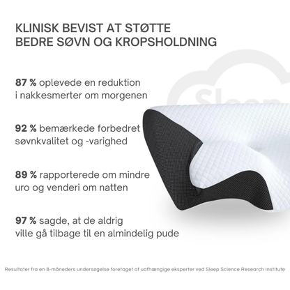 NordStöd Kudde™ - Optimal Nackstöd för En God Natts Sömn