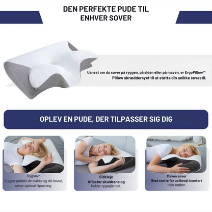 NordStöd Kudde™ - Optimal Nackstöd för En God Natts Sömn