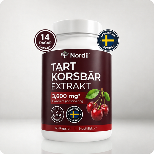 TartCherry Extrakt för Rörlighet och Ledhälsa