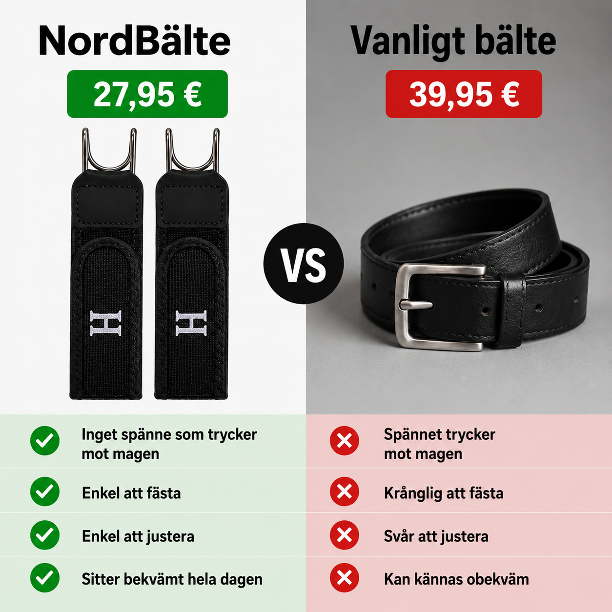 NordBälte - Flexibel Riem för Aktiv Livsstil