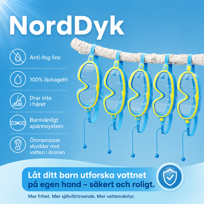 NordDyk™ Premium Simglasögon för Barn