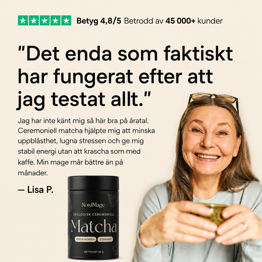 NordMage – Din dagliga ritual för en lugnare mage och stabilare vikt