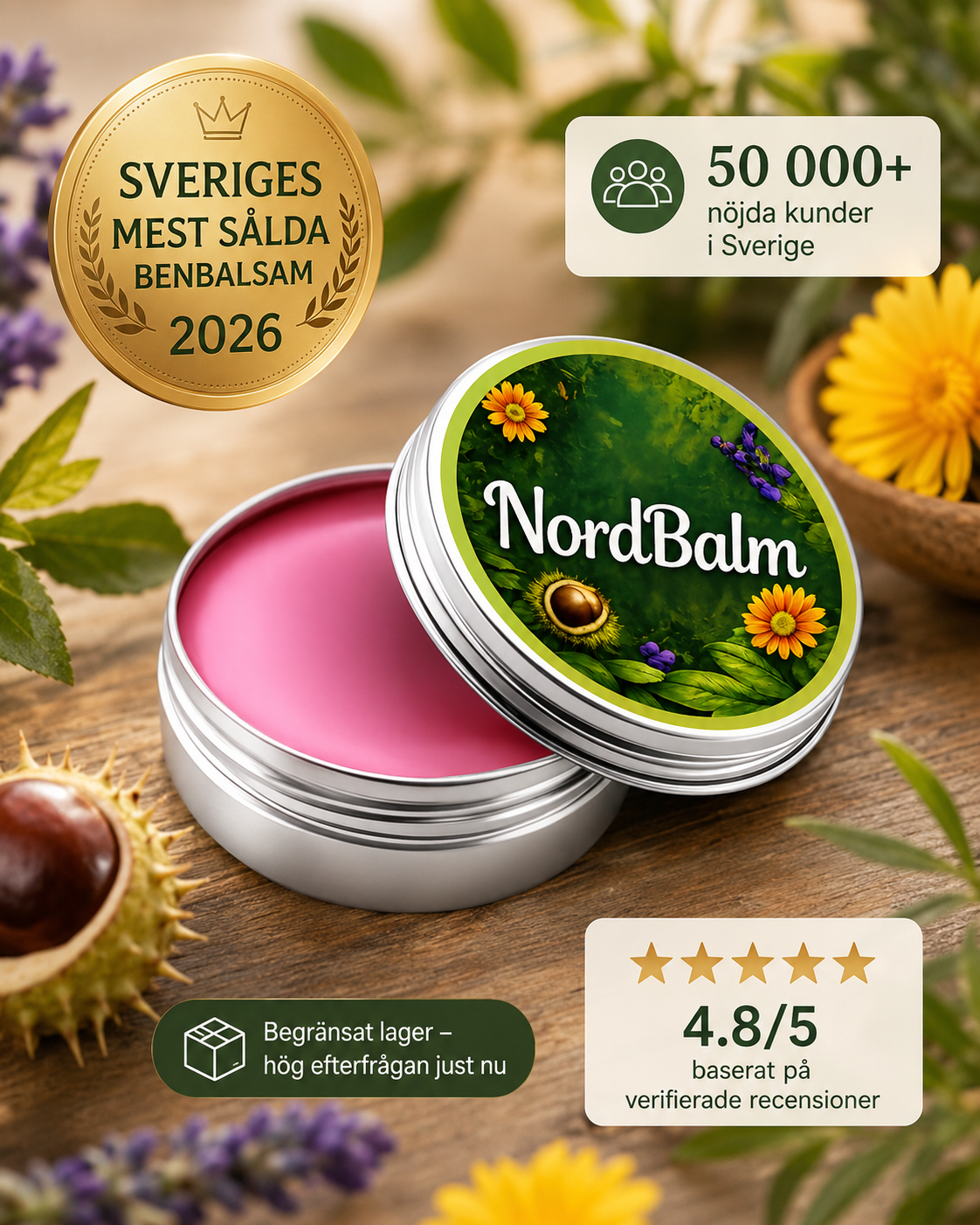NordBalm Återfuktande Balsam