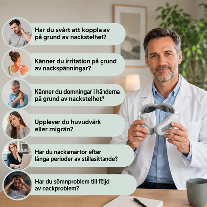 NordRelaxer - Värmande Nack- och Axelavslappning