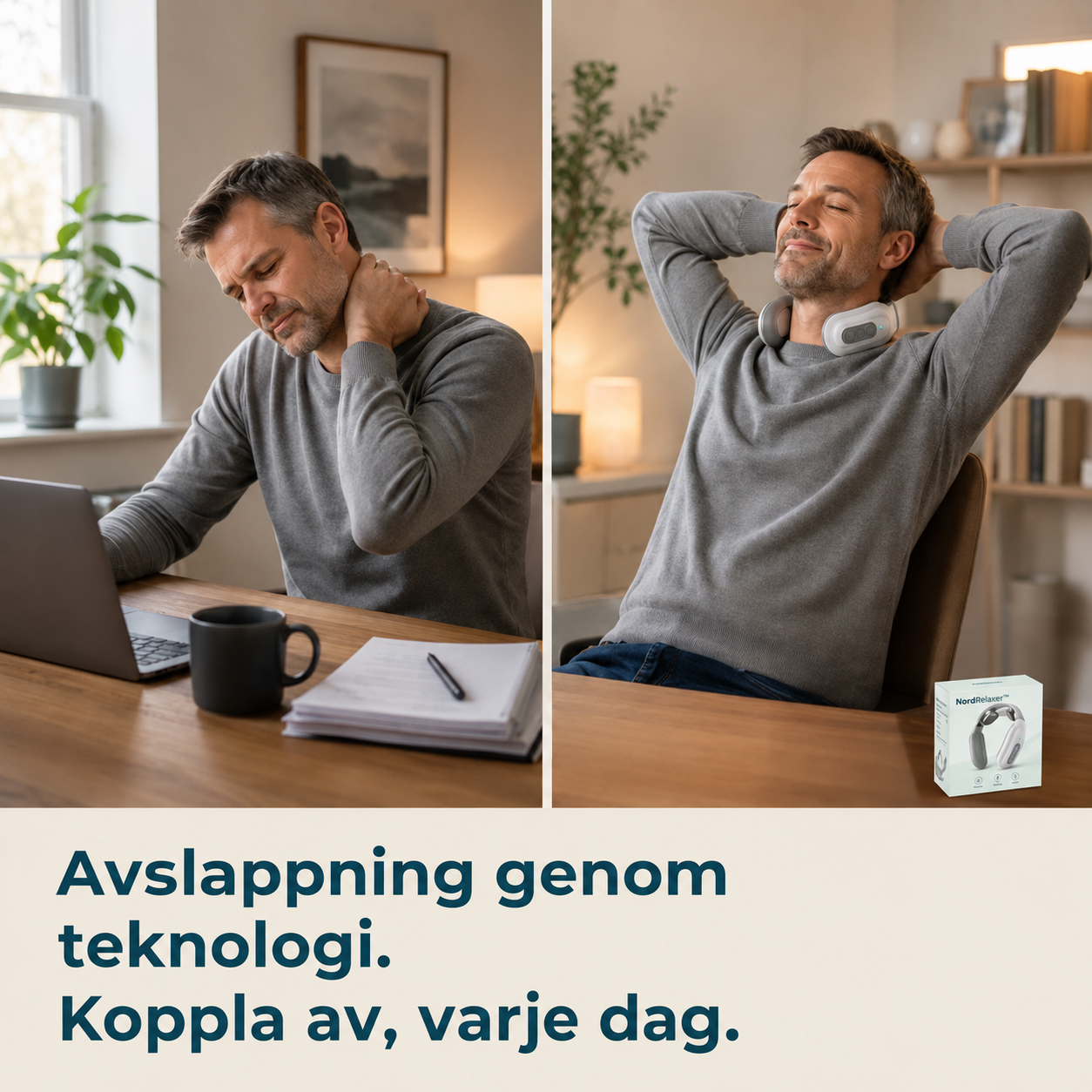 NordRelaxer - Värmande Nack- och Axelavslappning