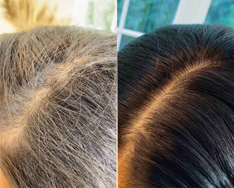 Nova Hair- Gråhårschampo för snabb täckning