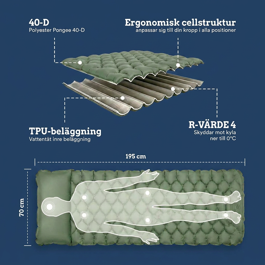 NordLuft Kompakt Luftmadrass